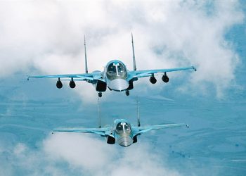 Russia uses “Su-34” to strike targets in Ukraine