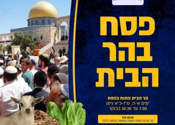 جماعات الهيكل تصدر دعوة مركزية لاقتحام الأقصى وتقديم القربان