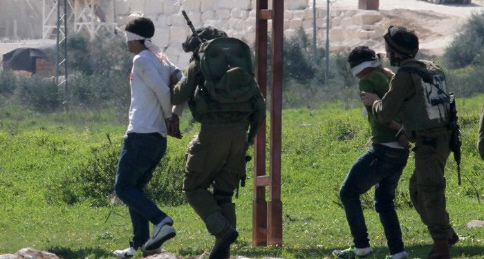 Israeli forces abduct four Palestinians in West Bank: sources