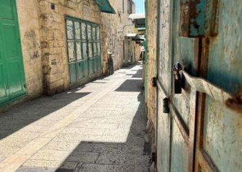 إضراب شامل يعم بيت لحم حدادًا على أرواح الشهداء