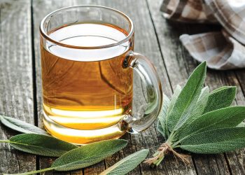 Sage magical drink with many benefits