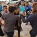 Israeli settlers assault Palestinians in Hebron, destroy shops, vehicles 17 Israeli settlers assault Palestinians in Hebron, destroy shops, vehicles