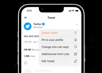 Twitter to work with tweets editing tool