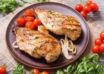 دجاج مشوي دايت