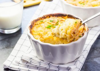 كرات البطاطس بالجبن المشوية