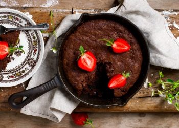 كيكة الكوكيز بالنوتيلا