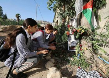 صورة.. قوات الاحتلال تتمركز في نفس مكان اغتيال شيرين أبو عاقلة