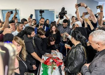 Abbas participates in Abu Akleh's funeral from Ramallah headquarters 16 Abbas participates in Abu Akleh’s funeral from Ramallah headquarters
