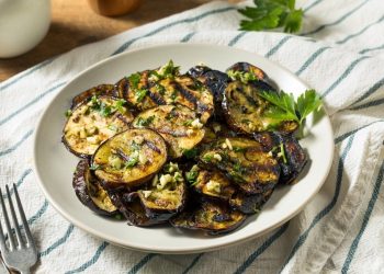الباذنجان المشوي لمرضى السكري