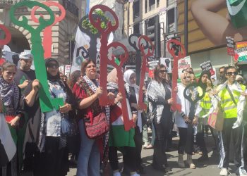 15,000 people demonstrate in UK on Nakba Day calling for ending Israel’s ethnic cleansing