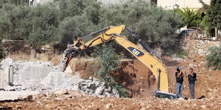 Israeli forces destroy four-story house in Bethlehem