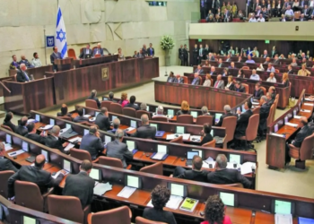 الكنيست تصوت على حل نفسها في قراءة أولية