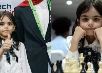 Palestinian kid wins at olympiad chess