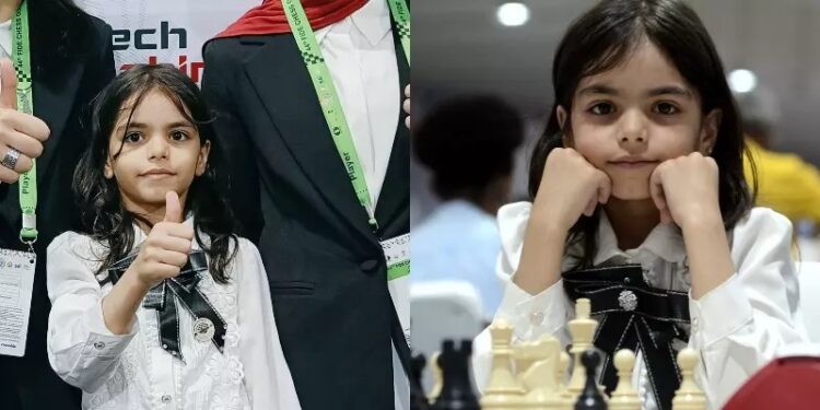 Palestinian kid wins at olympiad chess