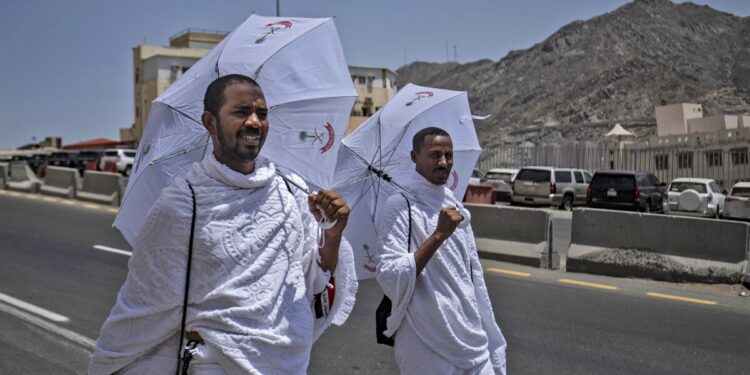 الحجاج على صعيد عرفات لتأدية "الركن الأعظم"