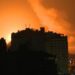 Israel hits Hamas 'military site' in Gaza 17 Israel bombs Hamas 'military site' in Gaza after rocket fire: Army