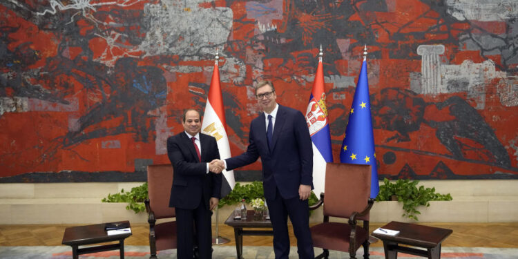 Serbia and Egypt pledge to strengthen cooperation amid the war in Ukraine