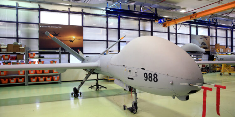 The Israeli military admits to using armed drones