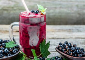 سموذي التوت الأحمر