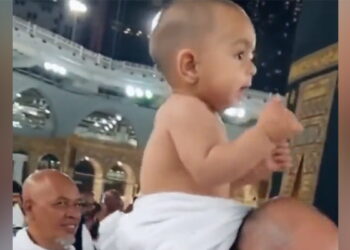 طفل يلبي في الحرم.. ما قصة الفيديو المتداول؟