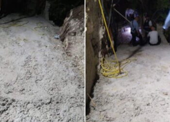 فلسطيني يقتل والده ويصب الإسمنت فوق جثته في ساحة المنزل (فيديو)