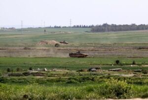 IOF targets agricultural lands in Gaza Strip