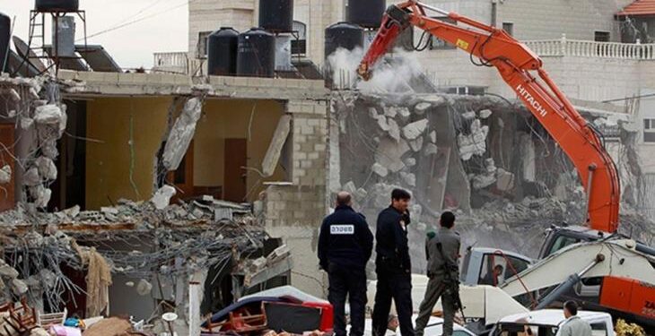 Israeli bulldozers destroy 3 buildings in Jerusalem