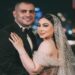 أول رد من بوسي على أنباء انفصالها عن هشام ربيع 97 بوسي وهشام ربيع - صورة من حساب بوسي على فيسبوك