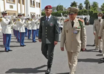 زيارة ستستمر عدة أيام قائد القوات المسلحة المغربية في إسرائيل