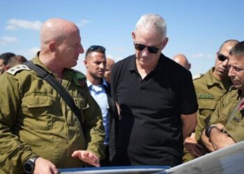 غانتس: مشاركة عنصر أمن بالسلطة بهجوم الجلمة تطور خطير