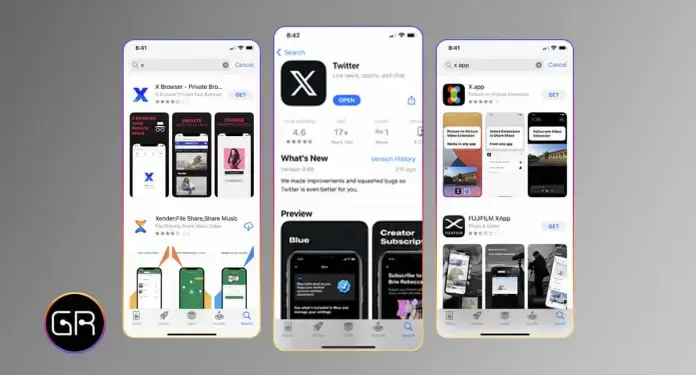 App Store Rejects X Rebranding from Twitter 1