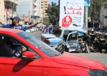 المرور بغزة: 5 إصابات بـ 10 حوادث سير خلال الـ 24 ساعة الماضية