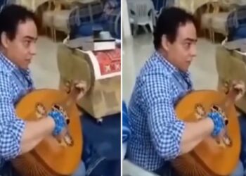 بالفيديو :ملحن مصري يتلو القرآن على أنغام العود مما أثار الجدل