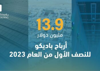 13.9 مليون دولار أرباح باديكو للنصف الأول من العام 2023