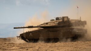 دبابة اسرائيلية ميركافاه 6