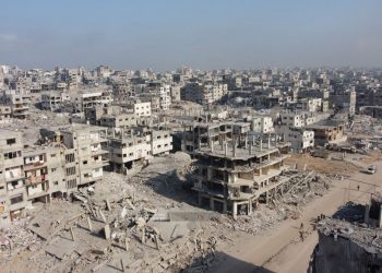 صور جوية تظهر الدمار الهائل في أحياء مدينة غزة