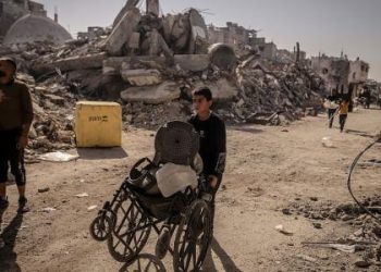 الاحتلال يوسع منطقة الخط الأصفر بزيادة 200 متر داخل حي التفاح شرق غزة