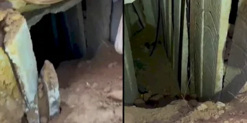 إسرائيل تكتشف بشكل مفاجئ نفقًا عند حدود غزة 2 إسرائيل تكتشف بشكل مفاجئ نفقًا عند حدود غزة