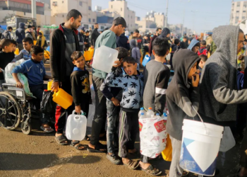 بلدية غزة: أزمة المياه الحالية ناجمة عن كسر بخط “ميكروت” شرقي المدينة