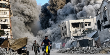 مصابون في انفجار جسم من مخلفات جيش الاحتلال بخانيونس